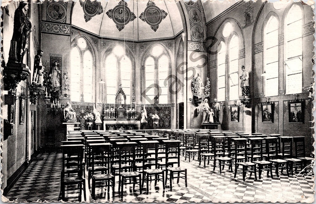 Oosterzele - "Kapel - Chapelle" - Kapel van het Pensionaat der Zusters van de Onbevlekte Ontvangenis