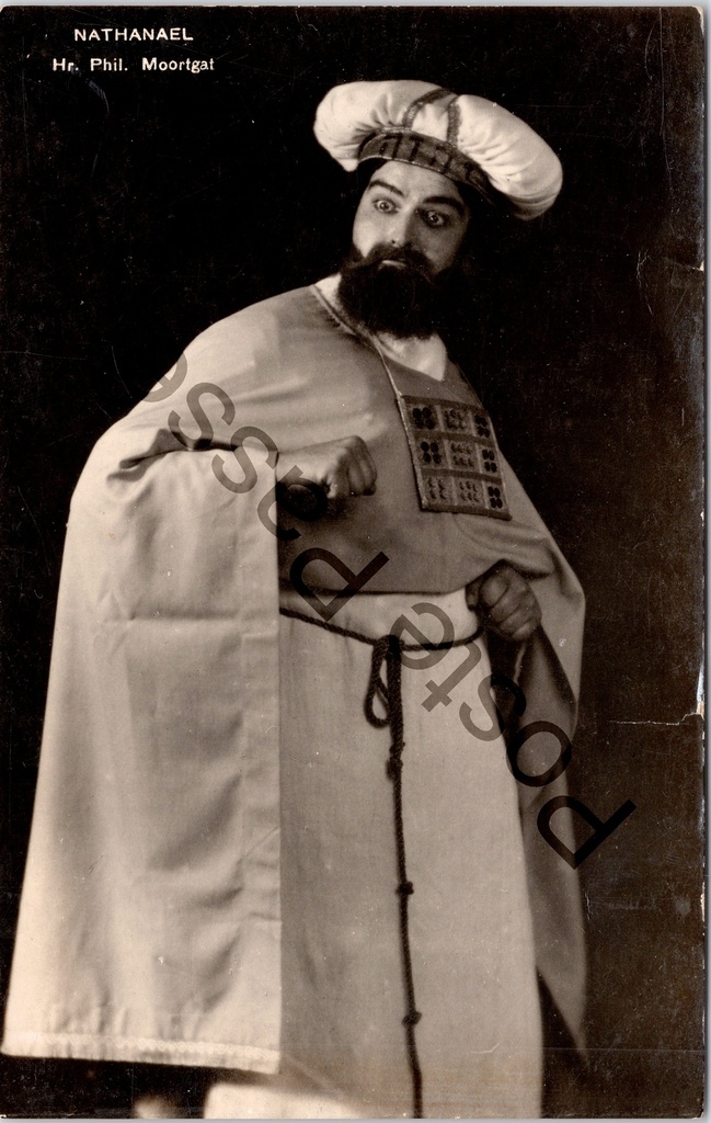 Aalst - "NATHANAEL" - Passiespelen 1931, Hr. Phil. Moortgat als Nathanael