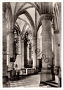 Aalst - "Sint-Martinuskerk. De kooromgang, oostelijk deel." - Interieur kooromgang oostzijde