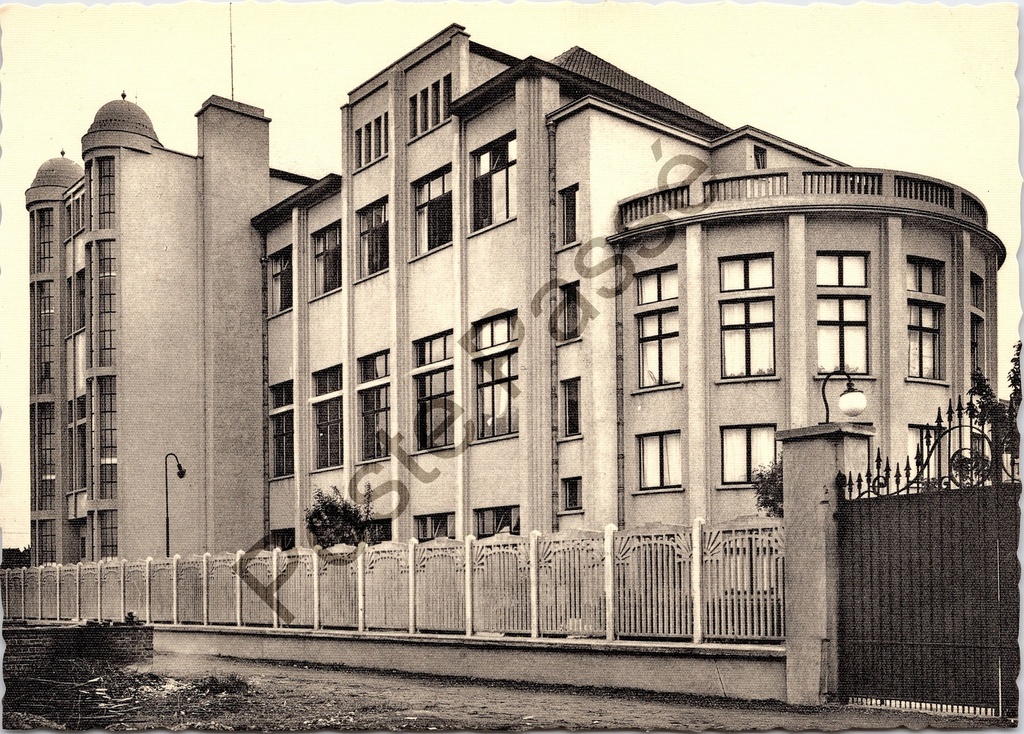 Aalst - "Instituut St-Vincentius à Paulo" - Voorgevel kostschool Sint-Vincentius à Paulo in Gijzegem
