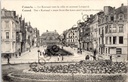 Oostende - "Le Kursaal vers la ville et avenue Léopo'd" - Kursaal gezien vanuit de stad met Leopoldlaan