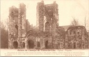 Villers-la-Ville - « Ruines de l'abbaye de Villers-la-Ville. Église. Façade. » - Ruines de l'église abbatiale, façade