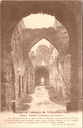 Villers-la-Ville - "Ruines de l'abbaye de Villers-la-Ville. Cloître. Escalier conduisant aux dortoirs" - Ruïnes van de abdij van Villers, kloostergang met trap naar slaapzalen