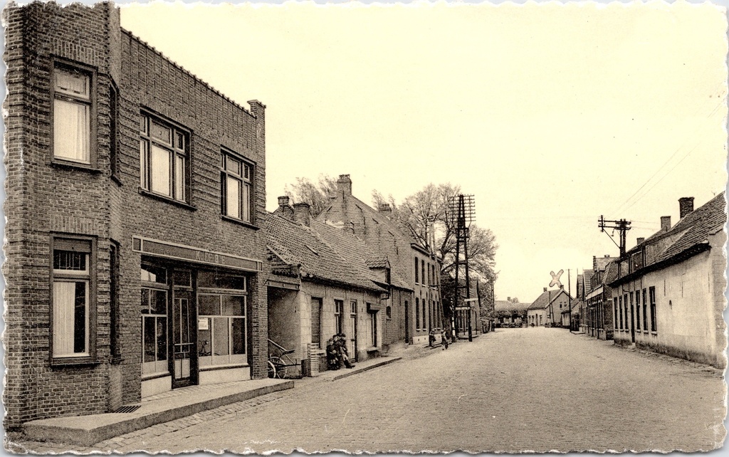 [Hoogstraten0849] Hoogstraten – “Meerle Village” – Village view of Meerle with street view