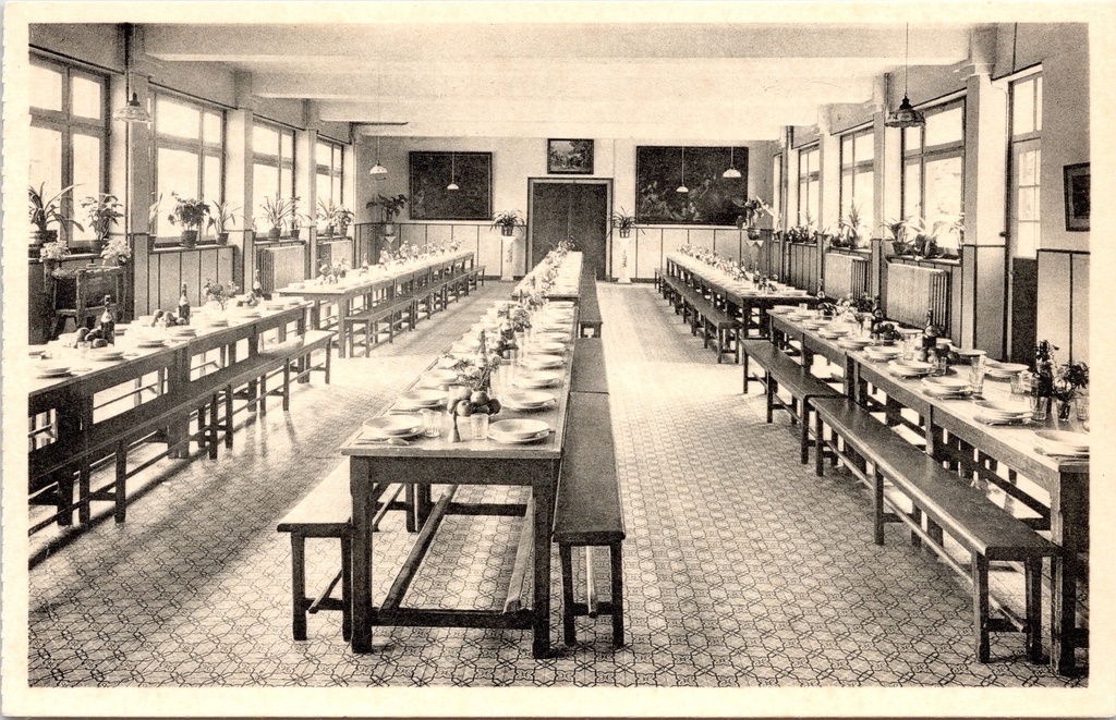 [Ravels0865] Ravels - "O.L. Vrouw van de Kempen" - Eetzaal van de open-lucht-school voor zwakke meisjes
