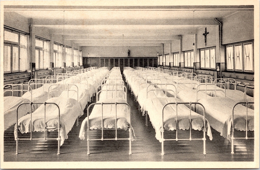 [Ravels0871] Ravels – “Our Lady of the Kempen” – Dormitory of the open-air school for frail girls