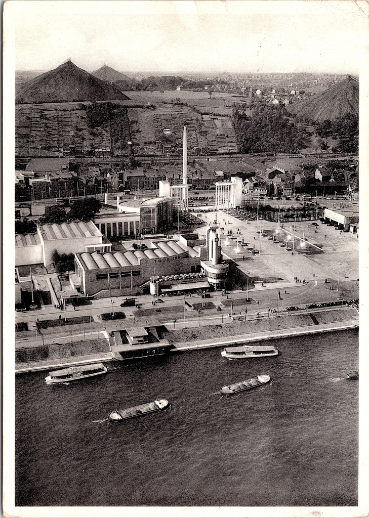 [Liege1001] Liège – “Panoramic view” – Panoramic view of the 1939 International Water Exhibition