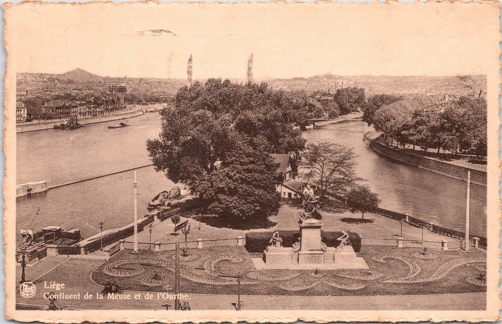 [Liege1007] Liège - “Confluent de la Meuse et de l’Ourthe” - Confluence of the Meuse and the Ourthe