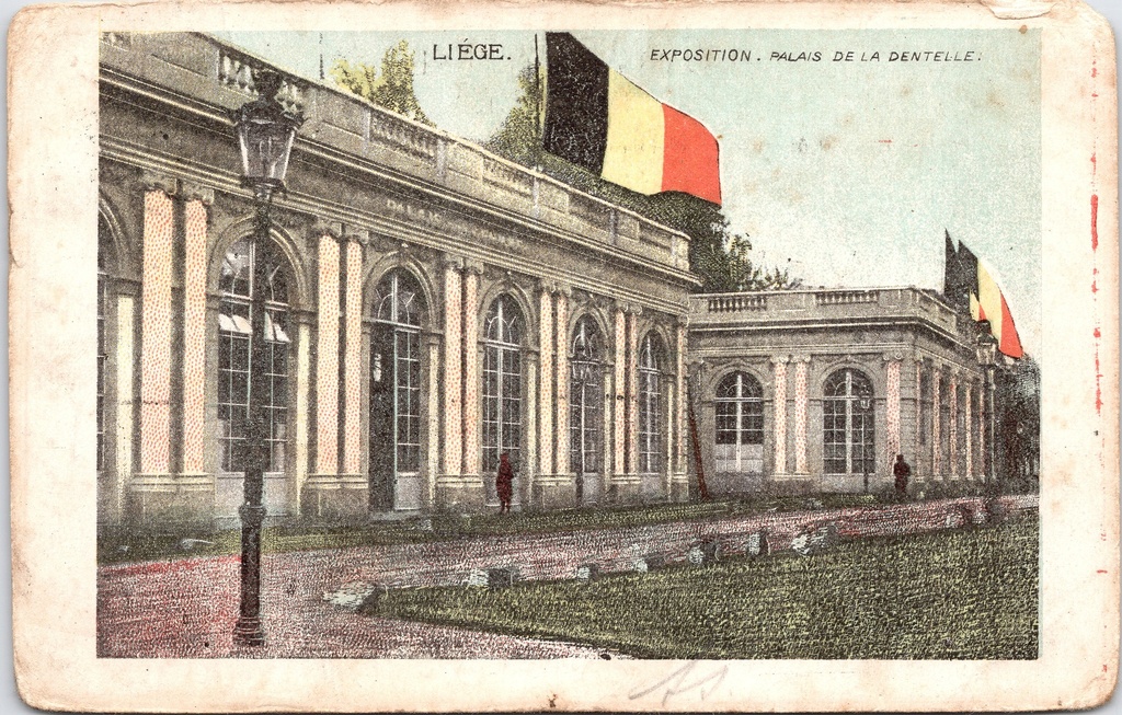 [Liege1009] Liège – “Exposition. Palais de la Dentelle” – Lace Palace at the World Exhibition