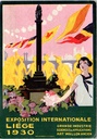 Liège – “Exposition Internationale Liège 1930” – Poster for the International Exhibition of Heavy Industry