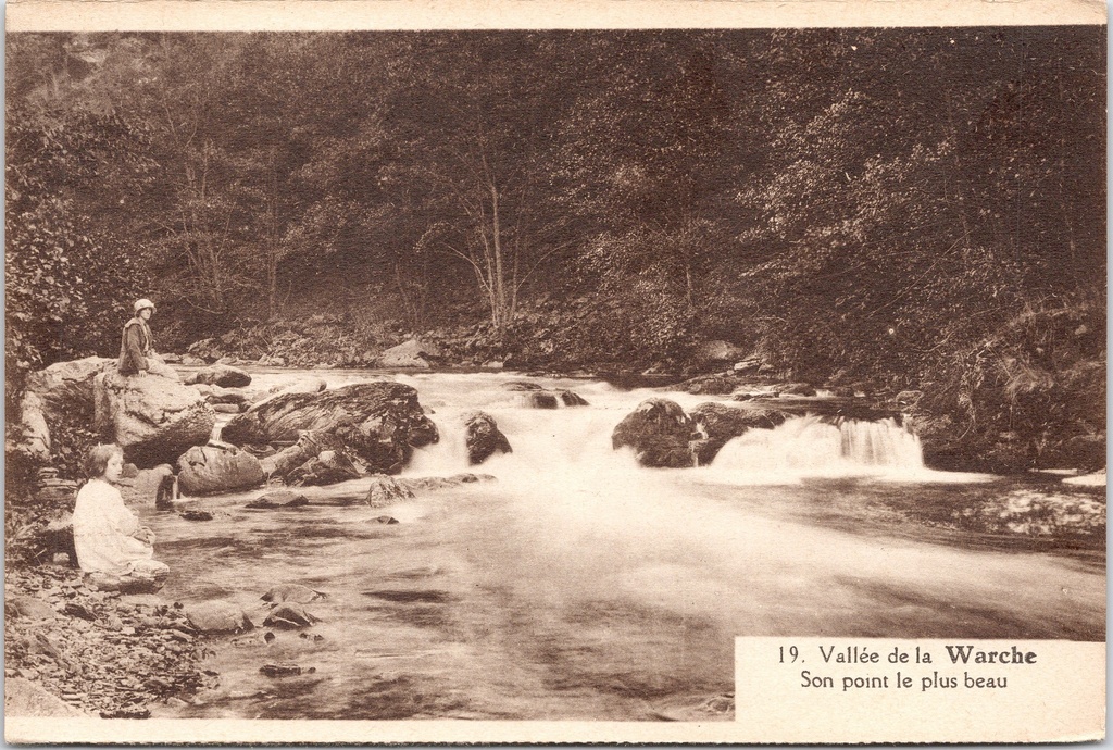 Waimes - "Vallée de la Warche - Son point le plus beau" - Mooiste punt van de Warche-vallei