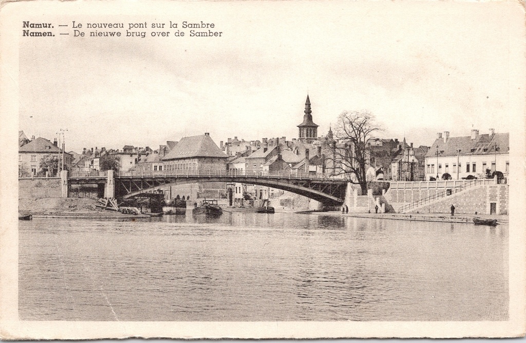 [Namen1121] Namur - "Le nouveau pont sur la Sambre" - Nieuwe brug over de Samber