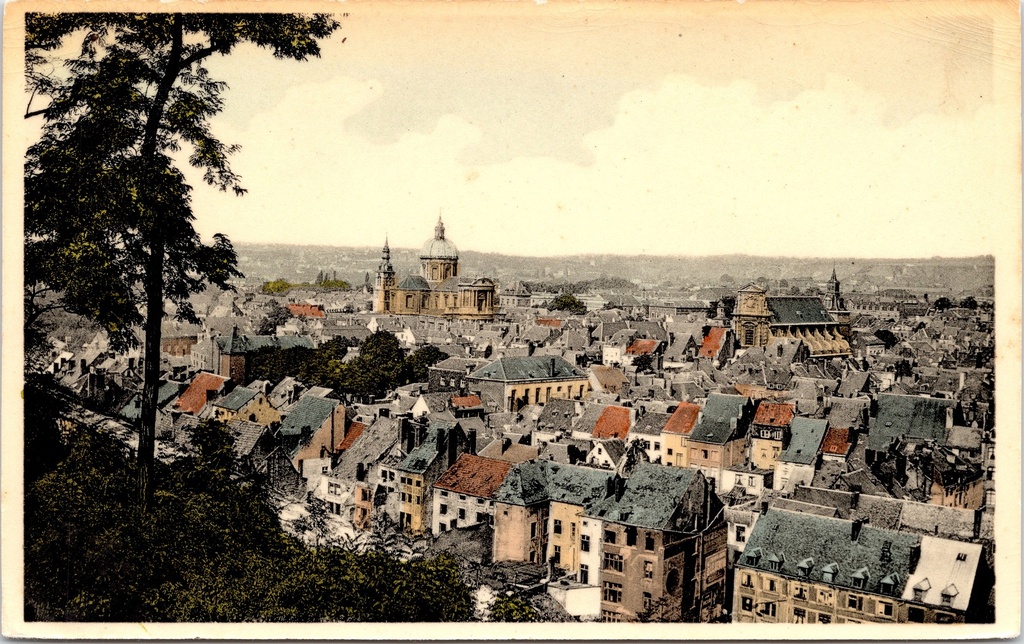 [Namen1129] Namur - "Panorama" - Stadsgezicht over de daken van Namur