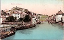 Namur – “La Sambre” – View of the Sambre with the citadel in the background