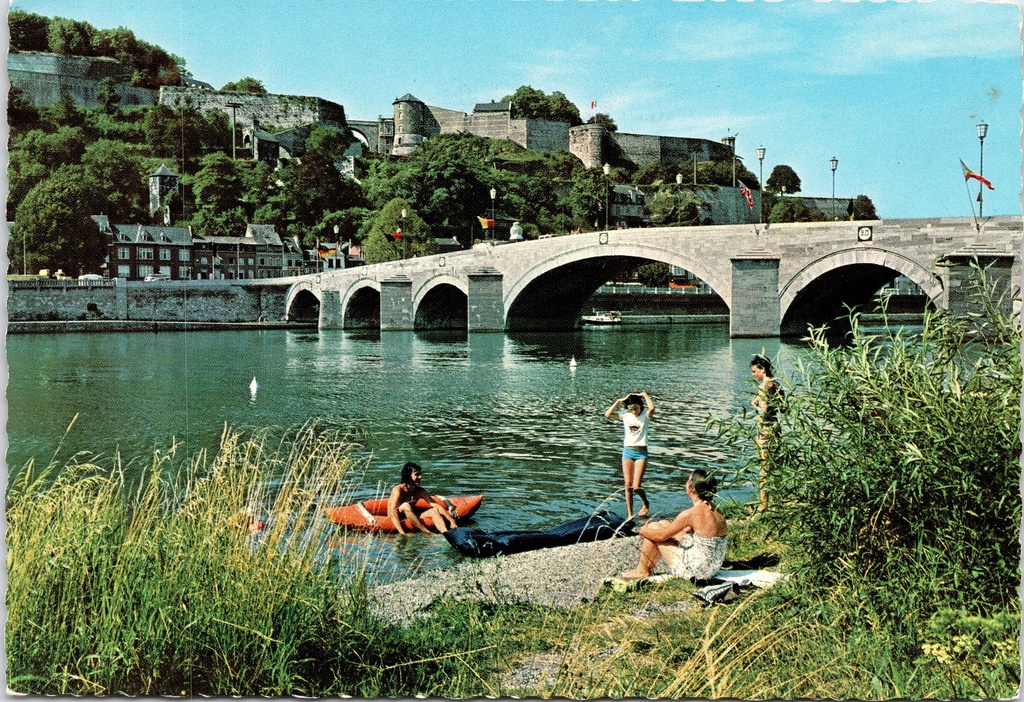 Namur - "Pont de Jambes et Citadelle" - Jambrug met de Citadel