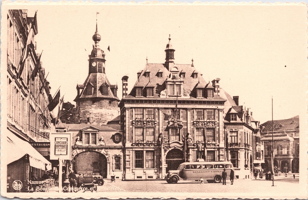 Namur – “La Bourse de Commerce” – Stock Exchange on the Market Square