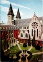 Anhée – “ABBAYE DE MAREDSOUS” – Maredsous Abbey, inner courtyard (préau)
