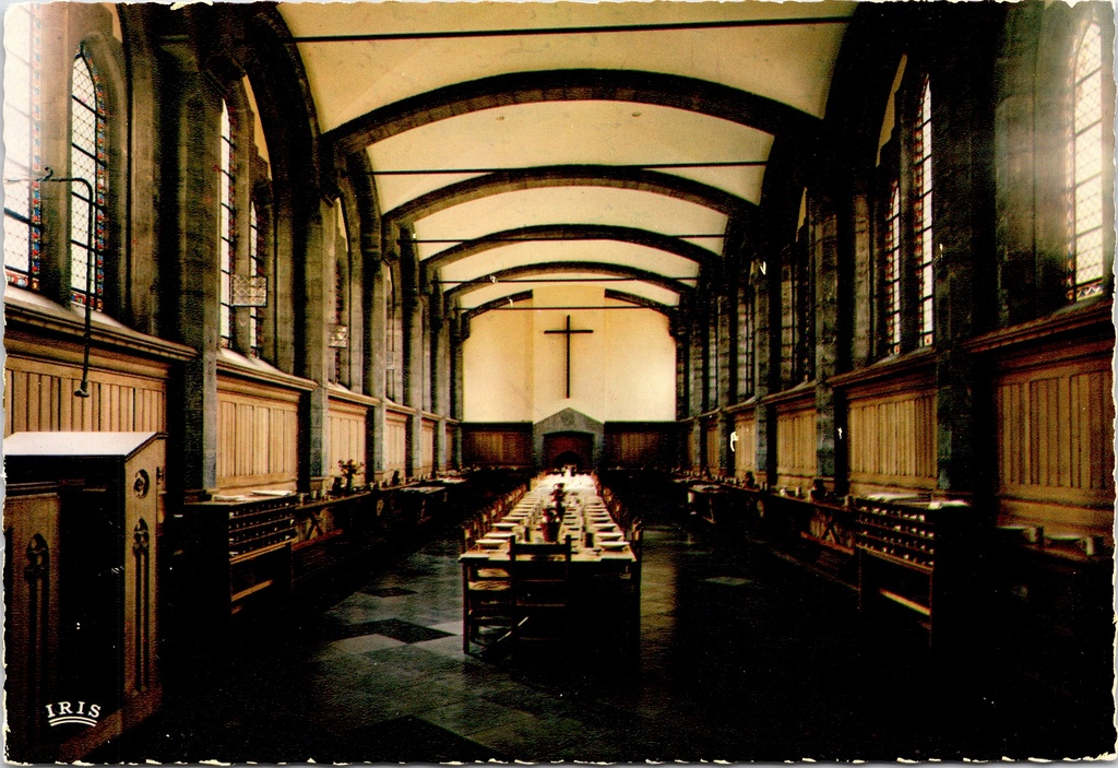 Anhée - "ABBAYE DE MAREDSOUS Réfectoire" - Refter van de Abdij van Maredsous
