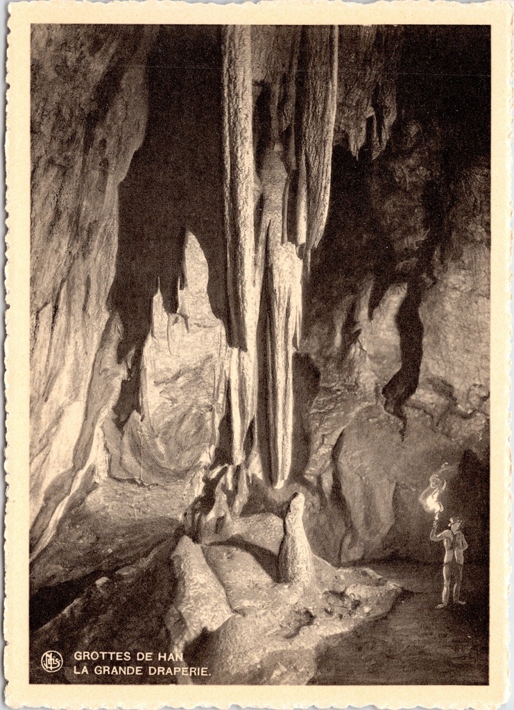[Han-sur-lesse1239] Rochefort - "La Grande Draperie" - De Grote Draperie in de Grotten van Han