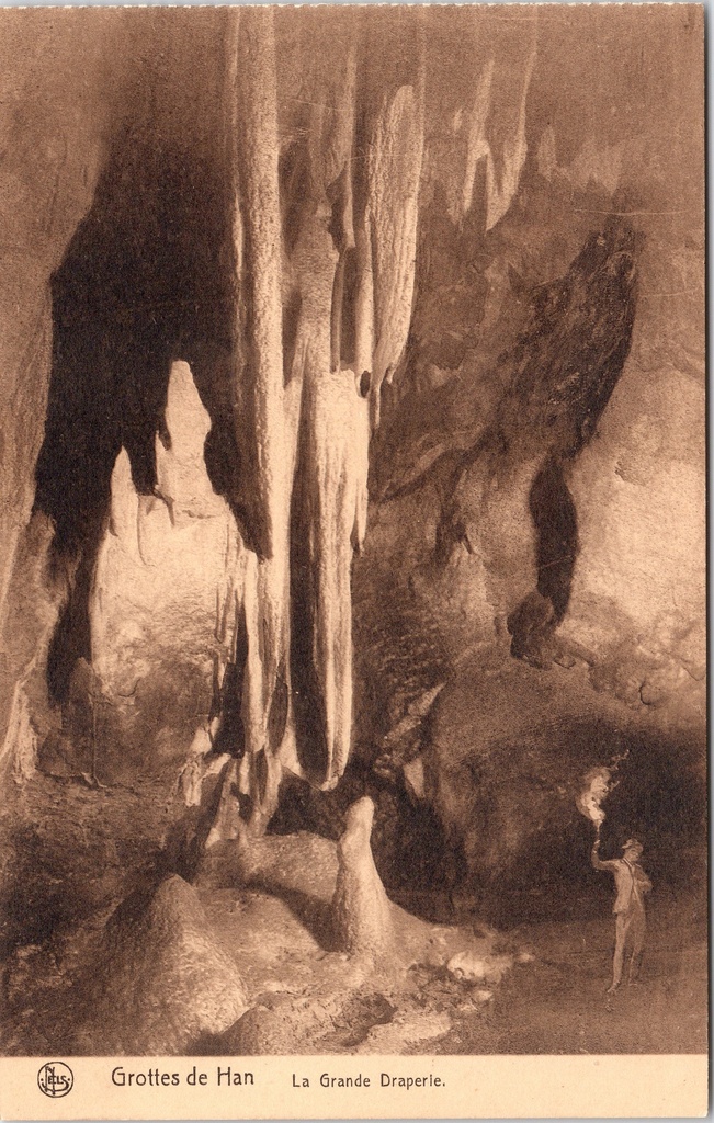 [Han-sur-lesse1291] Rochefort - "La Grande Draperie" - De Grote Draperie in de Grotten van Han