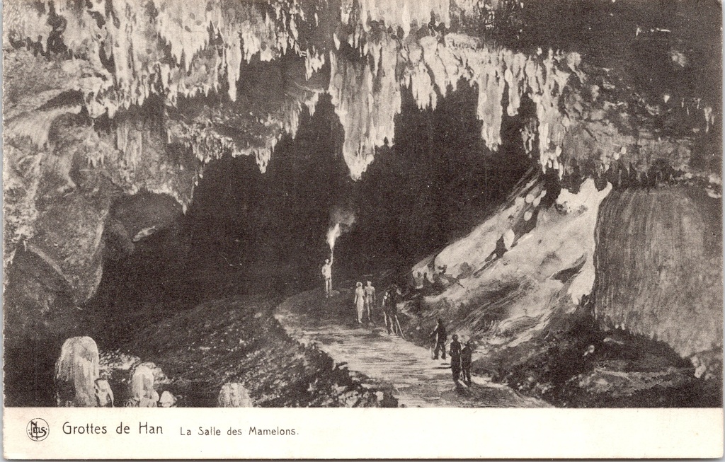 [Rochefort1369] Rochefort - "Grottes de Han - La Salle des Mamelons" - Grotten van Han, Zaal der Tepels