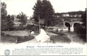 Rochefort - "Pont sur la Lomme et le Viaduc" - Brug over de Lomme en het viaduct