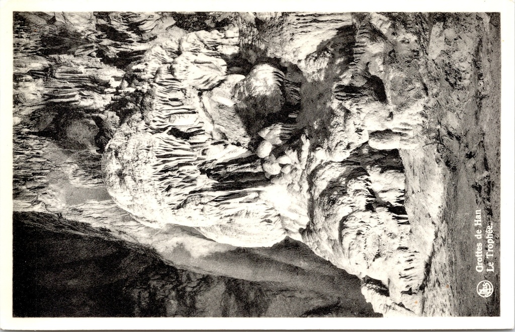 [Rochefort1407] Rochefort - "Grottes de Han - Le Trophée" - Speleoformaties in de grotten van Han