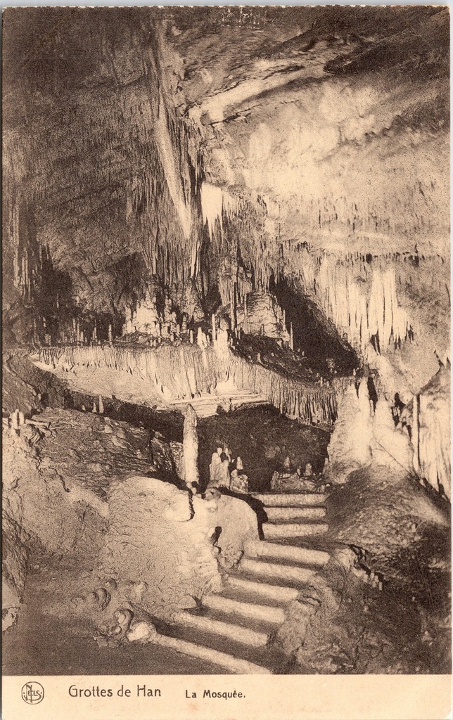 Rochefort - "Grottes de Han - La Mosquée" - De Moskee in de Grotten van Han