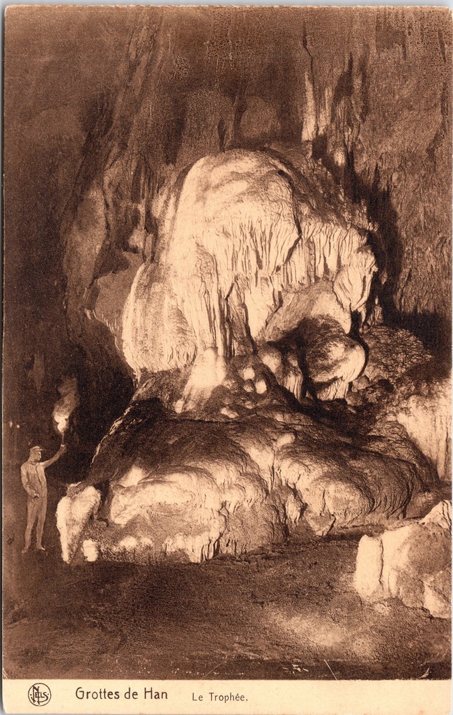 [Rochefort1453] Rochefort - "Grottes de Han - Le Trophée" - De Trофee speleotheem in de Grotten van Han