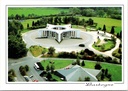 Bastogne - "Le Mardasson" - Luchtfoto van het Mardasson-monument