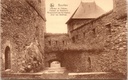 Bouillon - "Intérieur du Château. Fauteuil de Godefroid" - Binnenplaats van het Kasteel van Bouillon met de zetel van Godfried van Bouillon