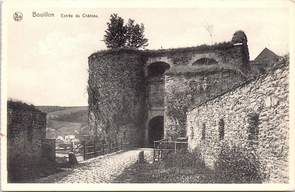 [Bouillon1549] Bouillon - "Entrée du Château" - Ingang van het kasteel van Bouillon
