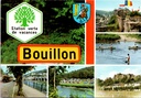 Bouillon - "Station verte de vacances" - Multizicht met kasteel, Semois en camping
