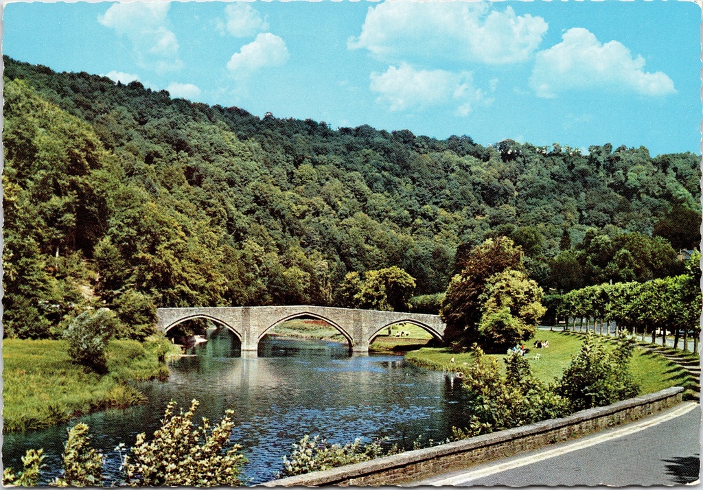 Bouillon - "Le pont de Cordemois" - De Cordemois-brug over de Semois