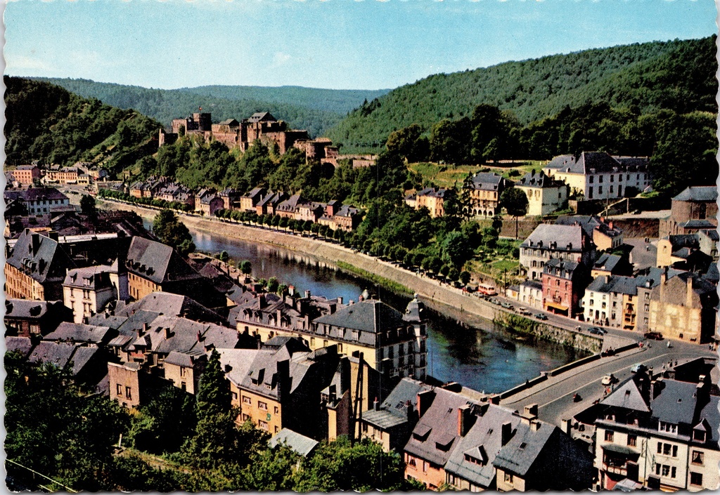 [Bouillon1581] Bouillon - "Vue Générale" - Algemeen zicht op stad en kasteel langs de Semois