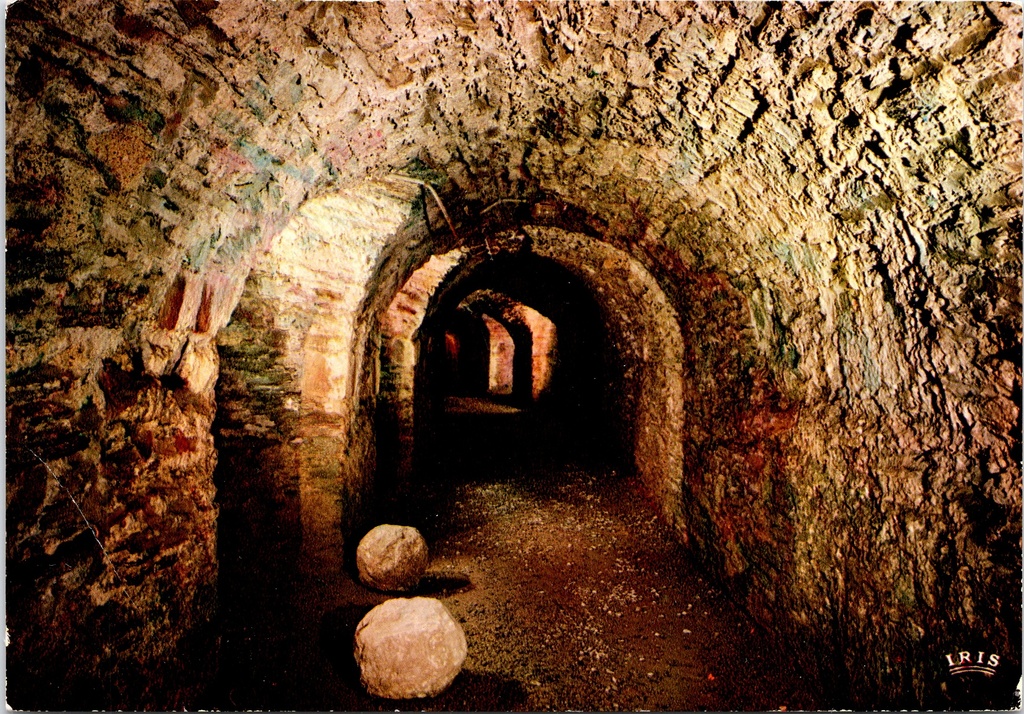 Bouillon - "Château fort. Les souterrains" - Onderaardse gangen van het kasteel van Bouillon