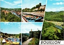Bouillon - "BOUILLON" - Meerzicht met kasteel, kajaks, camping en roeiboten