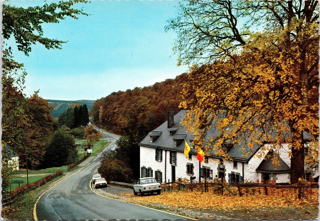 [saint-hubert1623] Saint-Hubert - "Aux environs du fourneau St. Michel" - Herfstlandschap nabij het Fourneau Saint-Michel