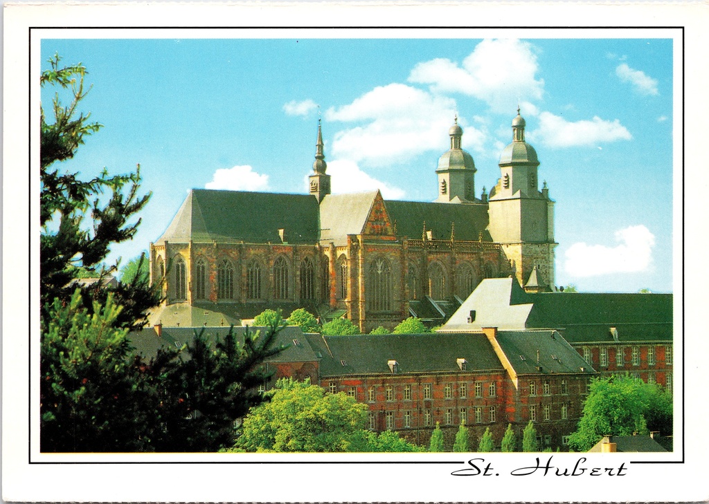 [saint-hubert1637] Saint-Hubert - "La Basilique" - Basiliek van Sint-Hubertus