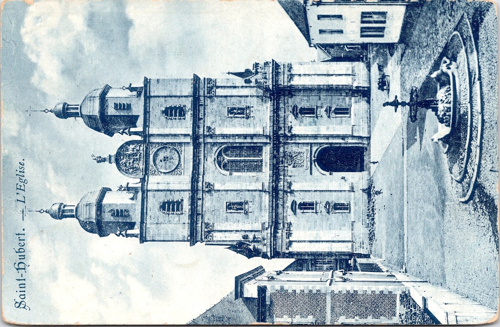 [saint-hubert1657] Saint-Hubert - "L'Eglise" - Basiliek van Sint-Hubertus