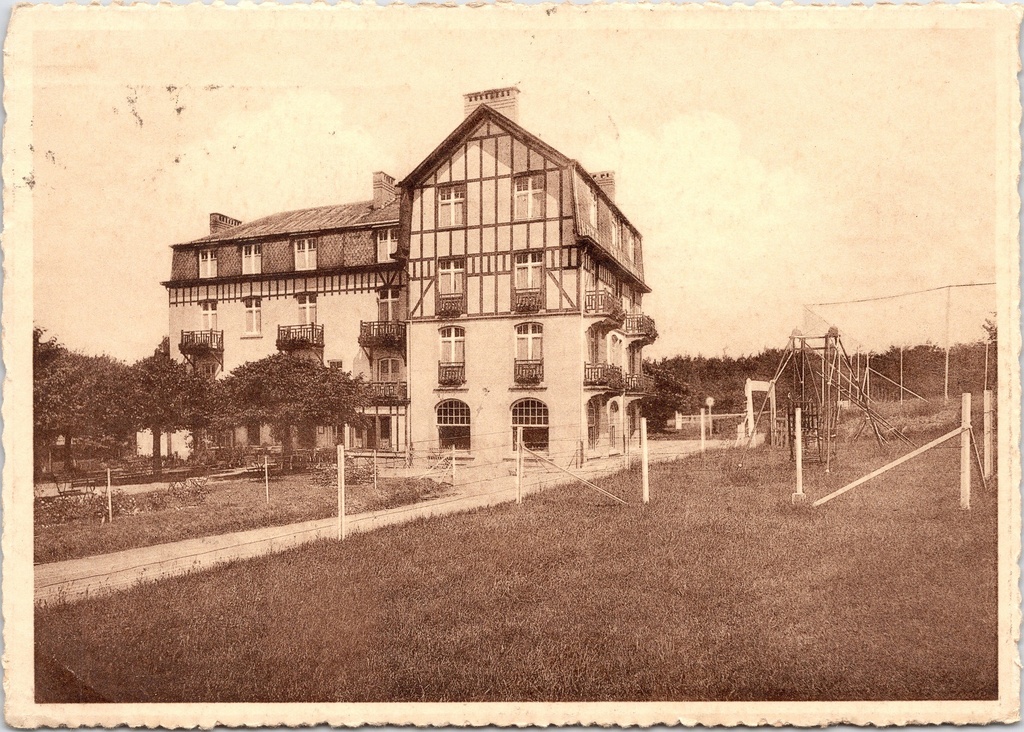 Spa - "Hôtel Spaloumont Spa" - Hotel Spaloumont, vakwerkhuis met tuin en speeltuig
