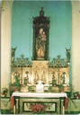 Namur - "Chapelle Saint-Berthuin" - Altaar van de Maagd in de Sint-Berthuinkapel waar Broeder Mutien bad