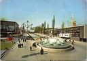 Brussel - "Avenue de Benelux" - Beneluxlaan met Atomium, Expo 58 wereldtentoonstelling 1958