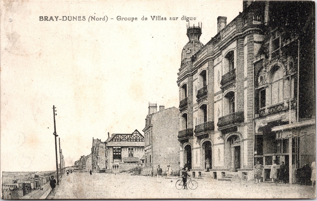 Bray-Dunes - "Group of Villas on the seawall" - Villas on the seafront