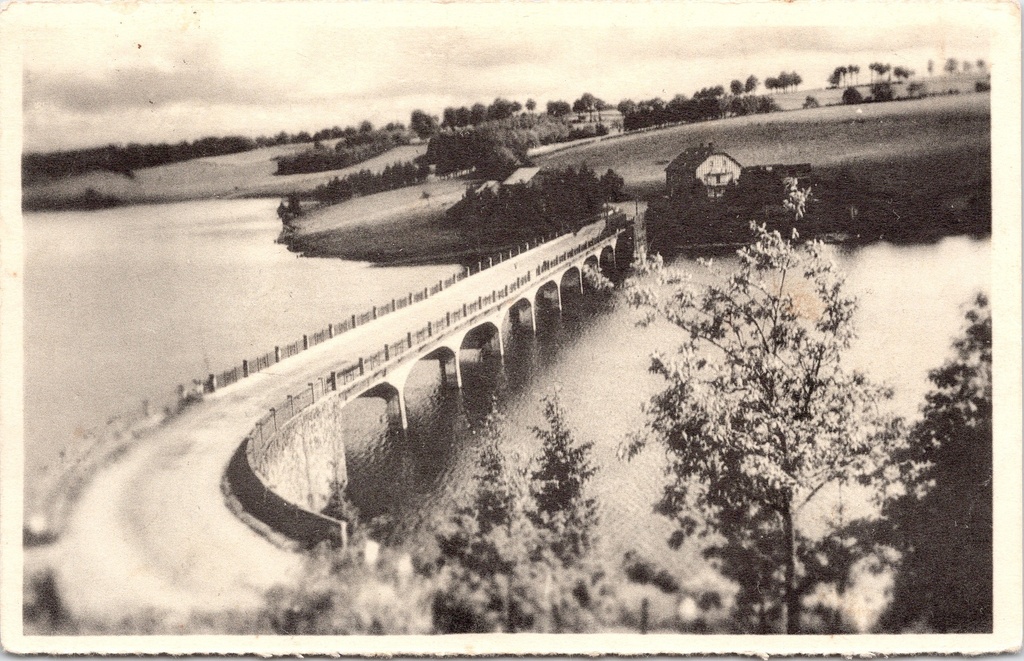 [B1877] Waimes - "Le Barrage à Robertville" - De stuwdam van Robertville