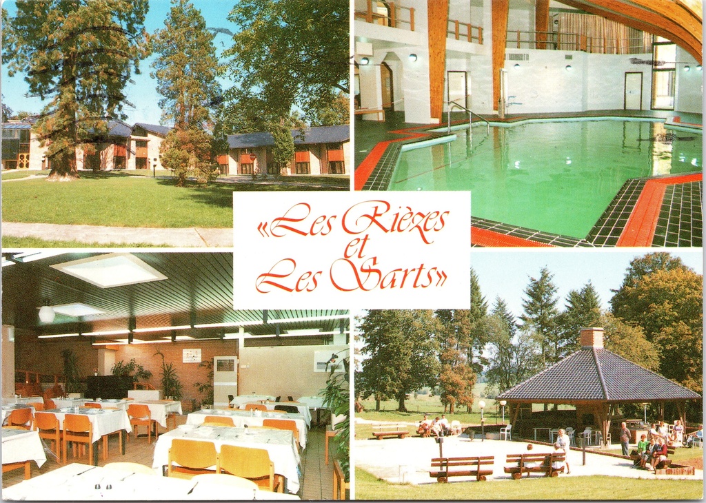 Couvin - "Les Rièzes et Les Sarts" - Vakantiedomein met zwembad, restaurant en buitenruimte