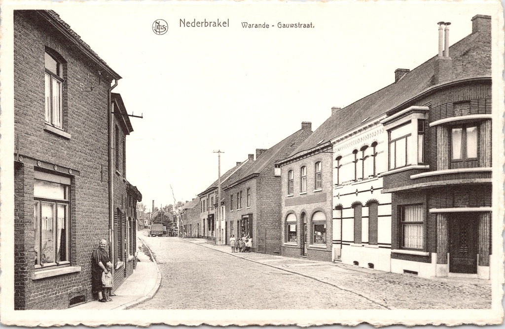 Brakel - "Warande - Gauwstraat" - Straatzicht in Nederbrakel
