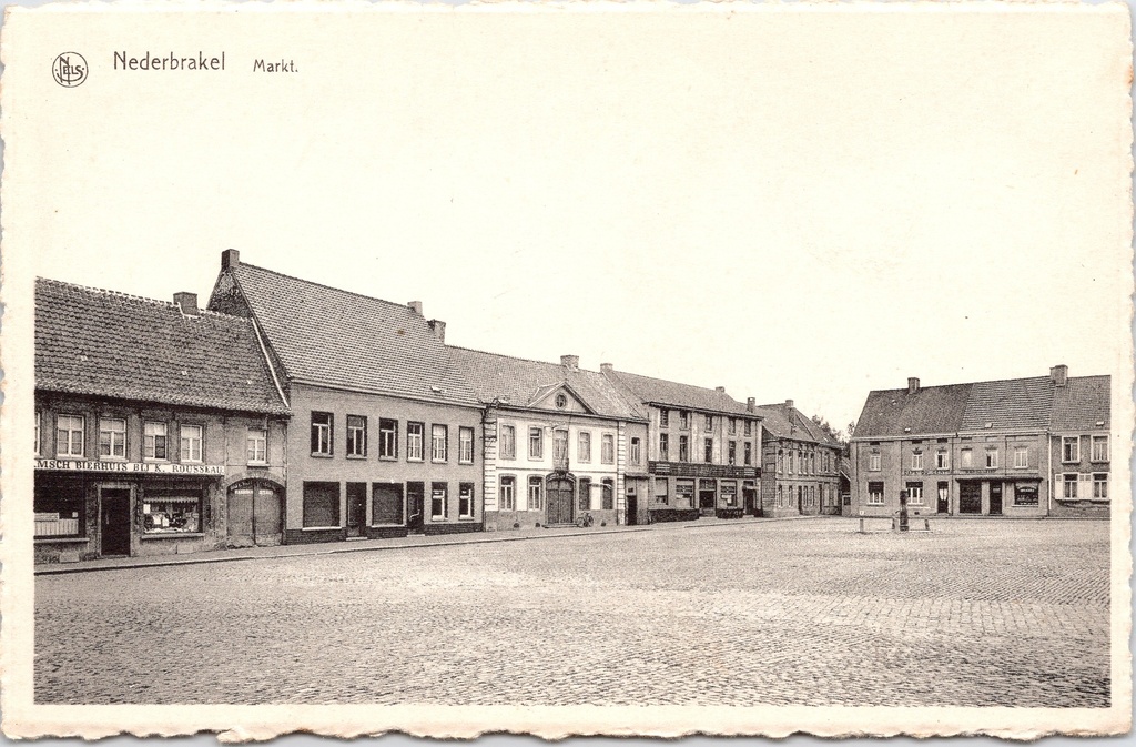 [Brakel1717] Brakel - "Markt" - Marktplein van Nederbrakel