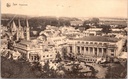 Spa - "Panorama" - Stadspanorama met kuurbad en kerk