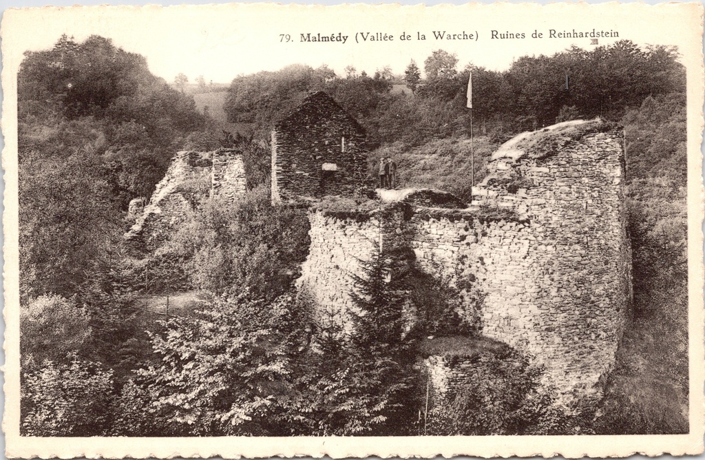 Malmedy - "Ruines de Reinhardstein" - Ruïnes van kasteel Reinhardstein in de Warchevallei